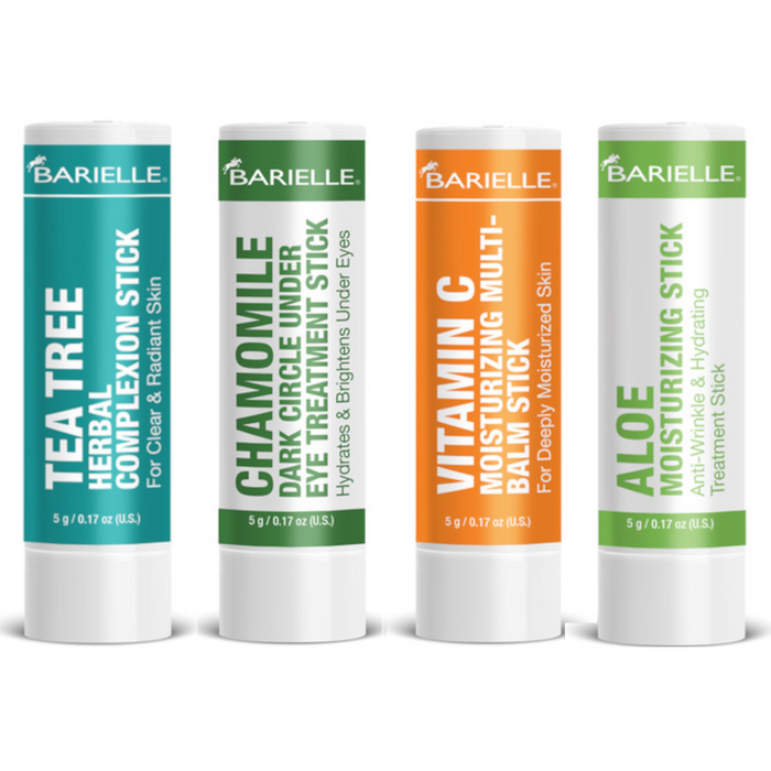 Barielle Facial Treatment Collection - 4 Assorted Facial Treatment Sticks - Barielle - America's Original Nail Treatment Brand