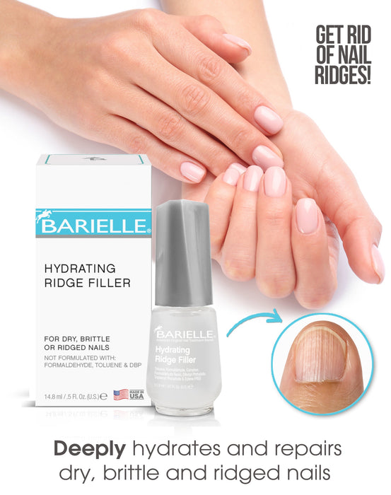 Barielle Hydrating Ridge Filler Base Coat .5 oz. (2-PACK) - Barielle - America's Original Nail Treatment Brand