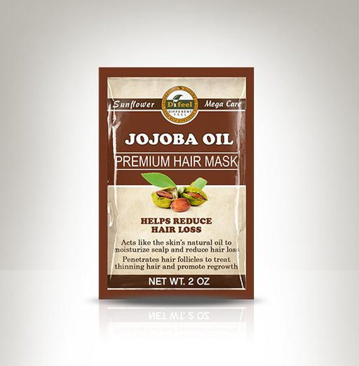 Difeel Premium Deep Conditioning Hair Mask- Jojoba Oil 1.75 oz. Moisturizes Scalp, Helps Reduce Hair Loss, Stimulates Thinning Hair