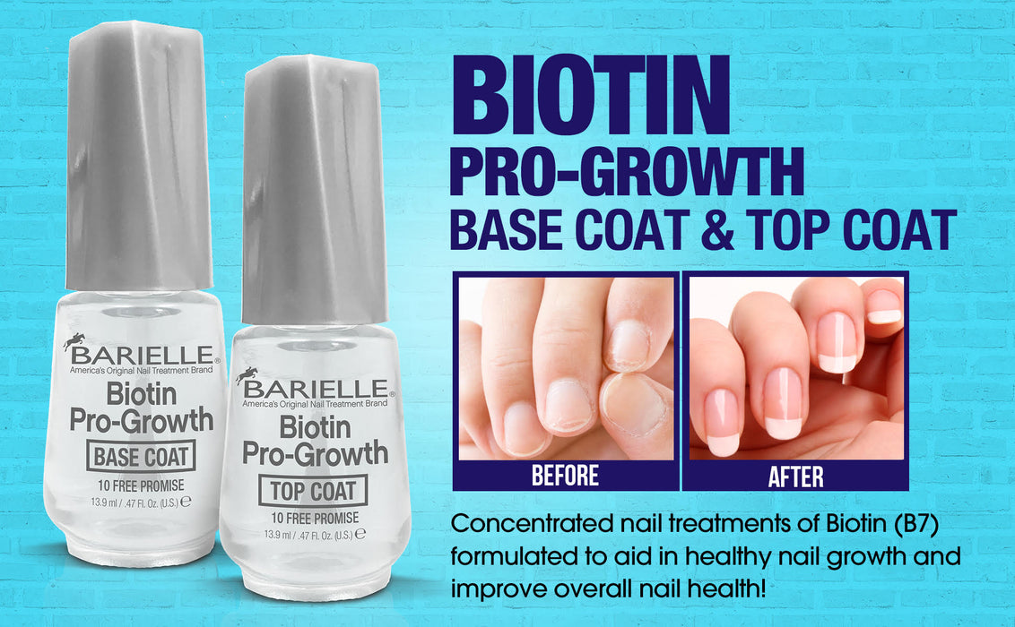 Barielle Biotin Pro-Growth Base Coat .47 oz - Barielle - America's Original Nail Treatment Brand