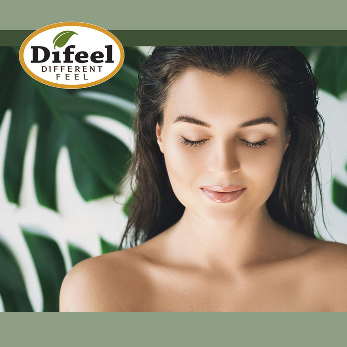 Difeel 99% Premium Natural Hair Oil Blend-  Thickening with Argan Oil 8 oz.