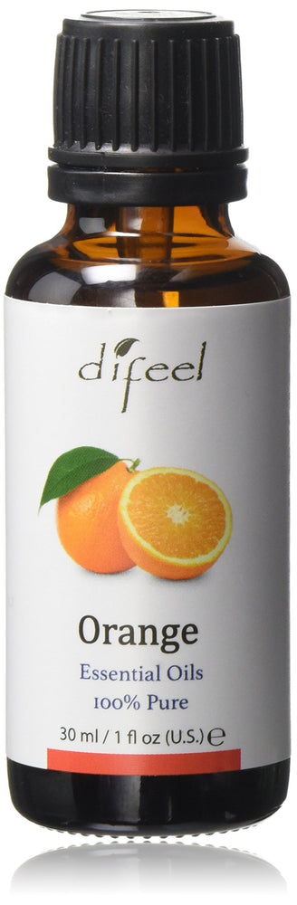 Difeel Essential Oil 100% Pure Orange Oil 1 oz.