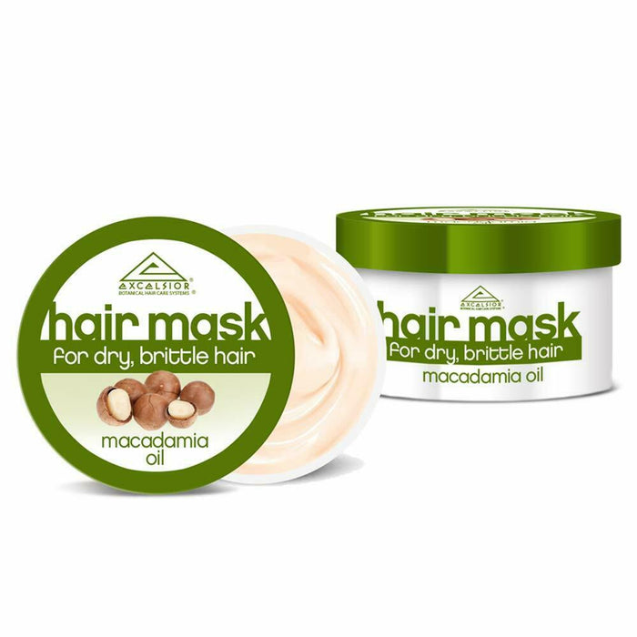 Excelsior Hair Masks -4 Options -Coconut Oil, Jojoba, Macadmia Oil & Shea Butter