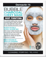 Dermactin-TS Bubble Charcoal Facial Sheet Mask