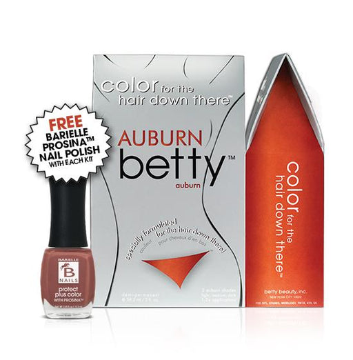 Betty Beauty Auburn Betty Color Kit w/Free Prosina Nail Polish