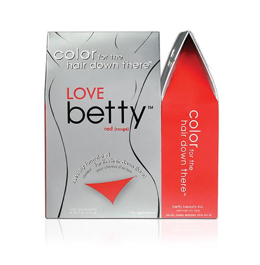 Betty Beauty Love (Red) Betty - Color for The Hair Down There Hair Coloring Kit