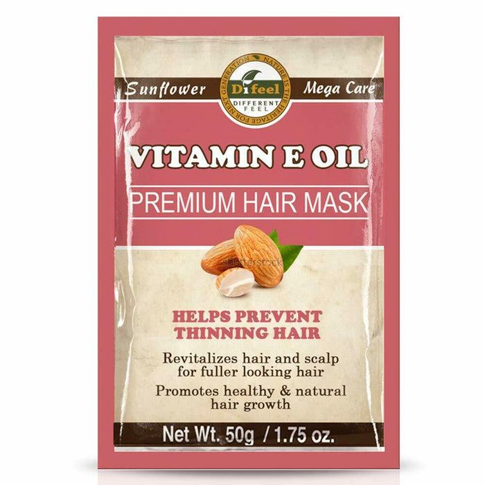 Difeel Premium Hair Mask- Vitamin E Oil 1.75oz 2PK