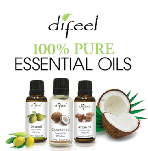 6-PACKS 100% Pure Essential Oils All Scents- Argan Oil, Cedar Oil, Tea Tree Oil, & more!