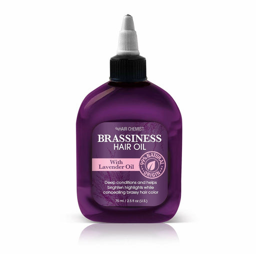 Hair Chemist Brassiness Hair OIl with Lavender Oil 2.5 oz. (6-PACK)