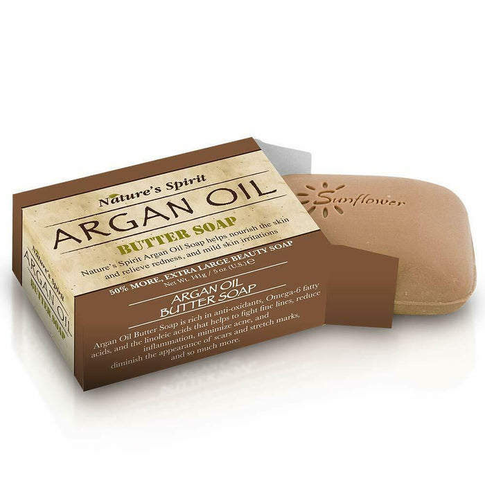 Nature's Spirit Argan Butter Soap 5 oz. (6-PACK)