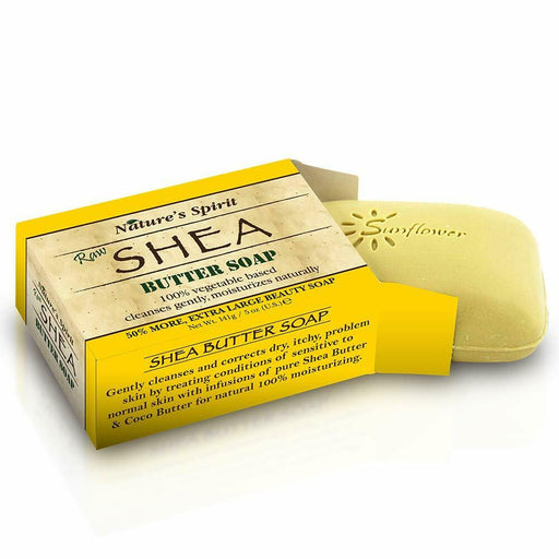 Nature's Spirit Raw Shea Butter Soap 5 oz. (6-PACK)