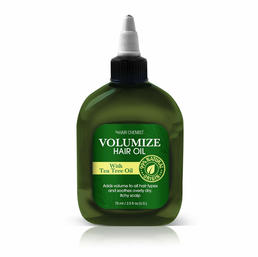 Hair Chemist Volumize Hair OIl with Tea Tree Oil 2.5 oz. (3-PACK)