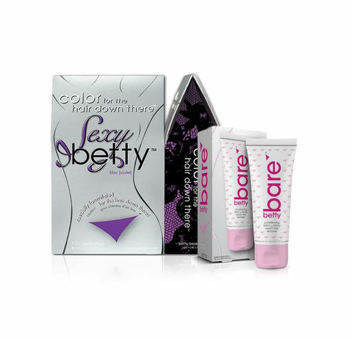 Sexy Betty - Color for the Hair Down There Kit with BettyBare Hair Remover Cream