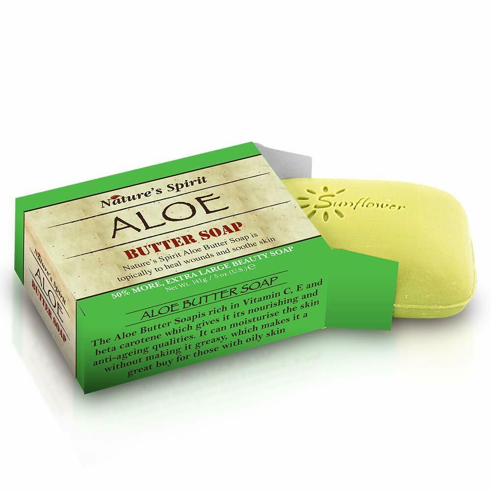 Nature's Spirit Aloe Butter Soap 5 oz. (6-PACK)