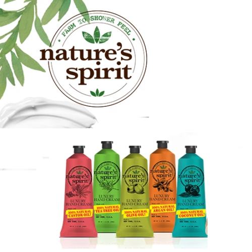 Nature's Sprit Luxury Hand Creams (Coconut, Jasmine, Pomegranate, Shea and more)