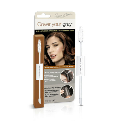 Cover Your Gray 2-in-1 Mascara Wand & Sponge - Medium Brown