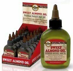 Difeel Premium Natural Hair Care Oil- Sweet Almond Oil 2.5oz 2PK