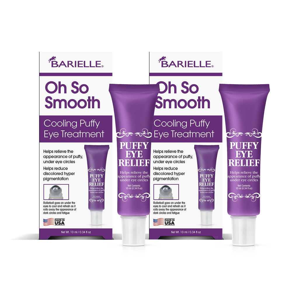 Barielle Oh So Smooth Cooling Puffy Eye Treatment .34 oz. (2-PACK) - Barielle - America's Original Nail Treatment Brand