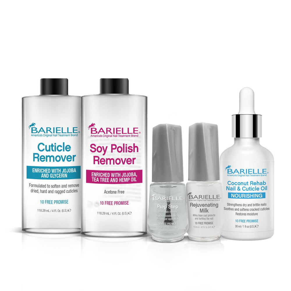 Barielle Nail Repair Kit - 5-Piece Deluxe Collection - Barielle - America's Original Nail Treatment Brand